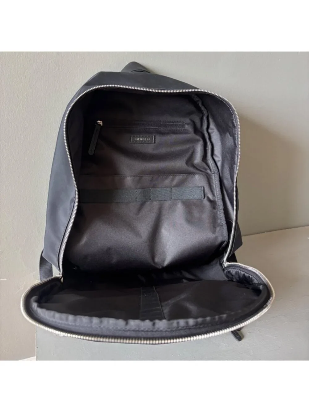 Haerfest Mercedes Benz Limited Edition Travel Backpack Black Nylon Luxe Bag